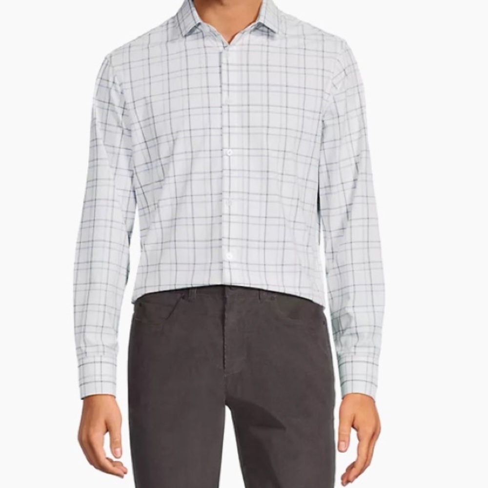 J.CREW performance slim fit button down